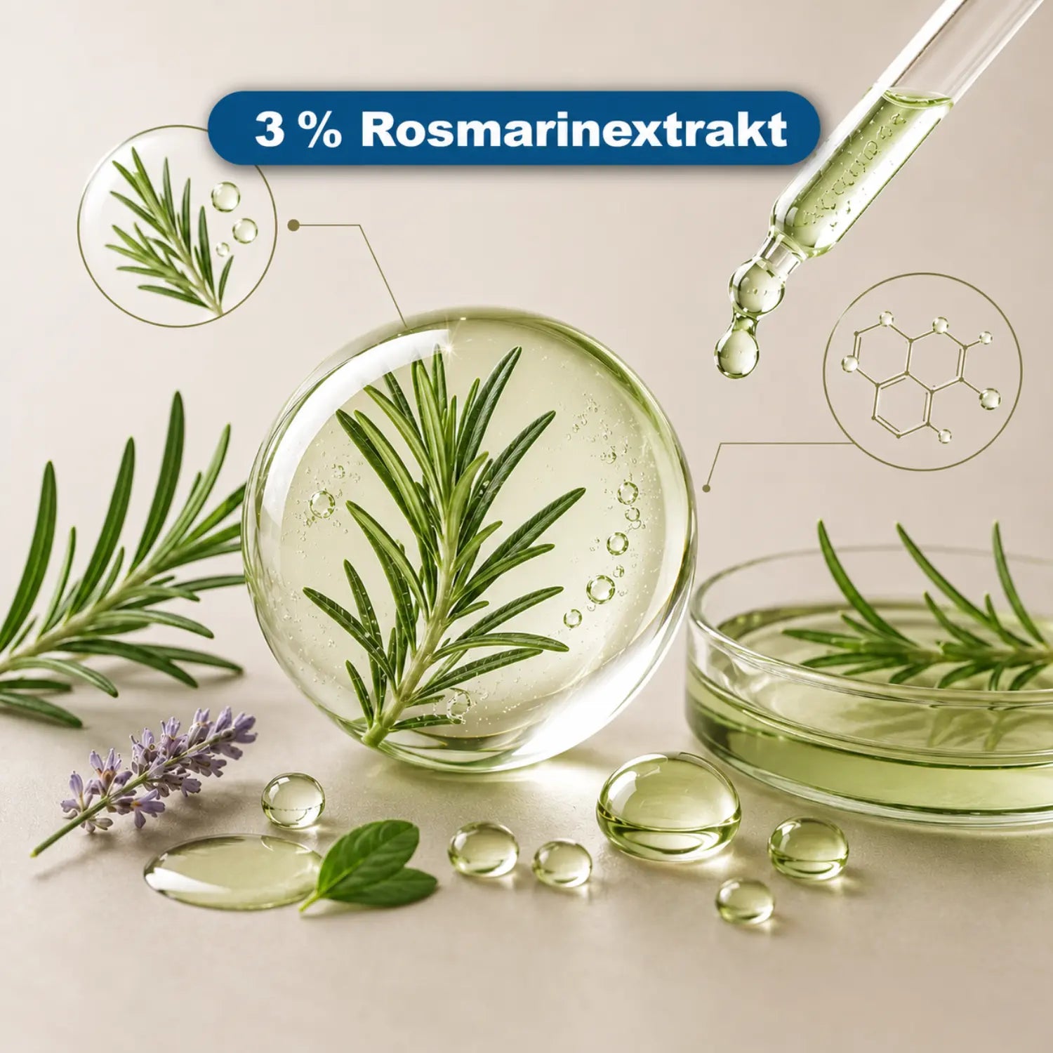 3% Rosmarinextrakt